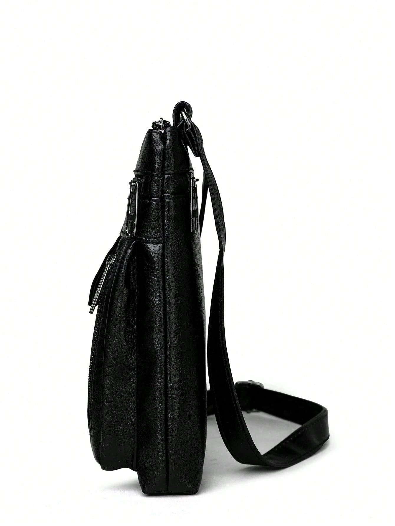 Women's Fashion Mini Shoulder Bag, Rivet Decor Crossbody Bag For Shopping And Traveling, Phone And Coin Purse