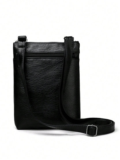 Women's Fashion Mini Shoulder Bag, Rivet Decor Crossbody Bag For Shopping And Traveling, Phone And Coin Purse