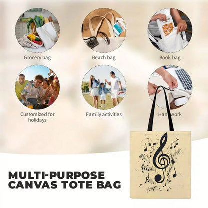 Women's New York City Tote Bag- NYC Skyline & State Outline Design With Large "NEW YORK" Lettering, Durable Polyester Canvas Travel Bag Suitable For Travel, Shopping, &- Iconic Landmark Bag For NYC