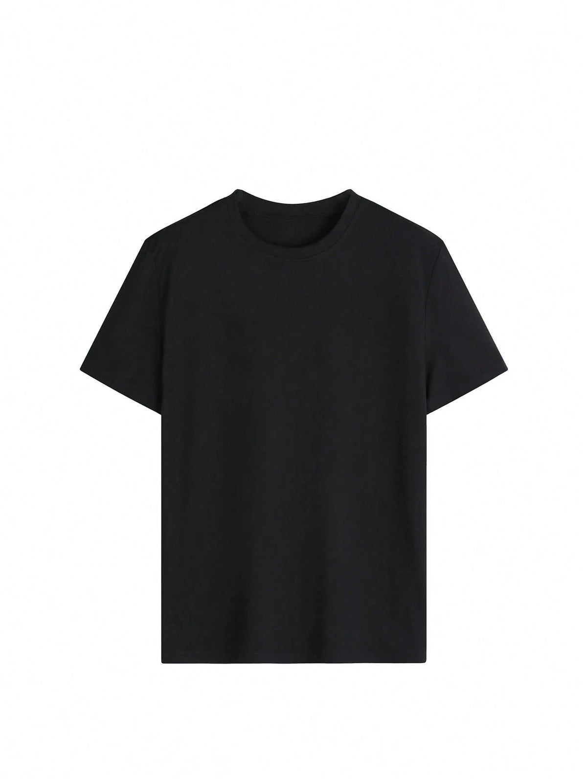 Women's Round Neck Short Sleeve Regular Fit T-Shirt, Loose Style, Fashion Versatile Casual Summer New Top