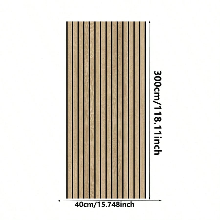 Wood Grain Self-Adhesive 3D Wall Panel- Suitable For Bedrooms, TV Background Walls And Ceilings; Self-Adhesive Grid Texture Wallpaper- Easy-To-Install Removable Decorative Sticker, Grid Wall Decal
