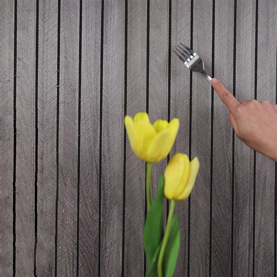 Wood Grain Self-Adhesive 3D Wall Panel- Suitable For Bedrooms, TV Background Walls And Ceilings; Self-Adhesive Grid Texture Wallpaper- Easy-To-Install Removable Decorative Sticker, Grid Wall Decal