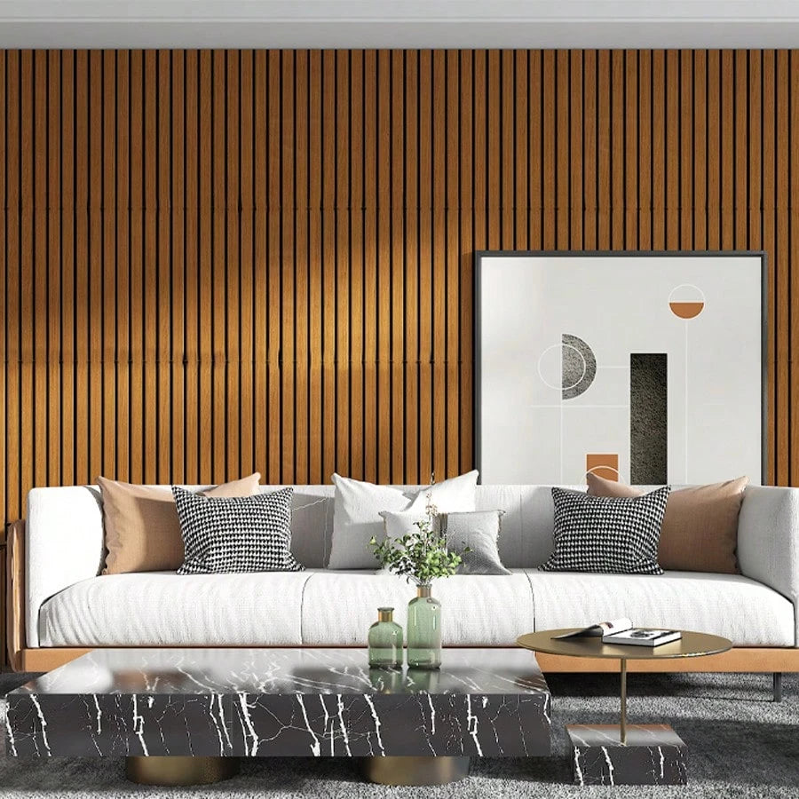 Wood Grain Self-Adhesive 3D Wall Panel- Suitable For Bedrooms, TV Background Walls And Ceilings; Self-Adhesive Grid Texture Wallpaper- Easy-To-Install Removable Decorative Sticker, Grid Wall Decal