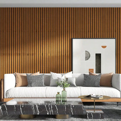Wood Grain Self-Adhesive 3D Wall Panel- Suitable For Bedrooms, TV Background Walls And Ceilings; Self-Adhesive Grid Texture Wallpaper- Easy-To-Install Removable Decorative Sticker, Grid Wall Decal