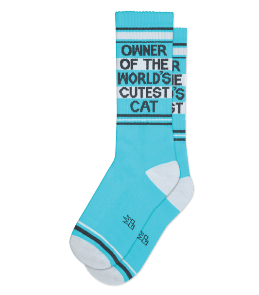 World's Cutest Cat Premium Cotton Gym Socks World's Cutest Cat Premium Cotton Gym Socks Socks
