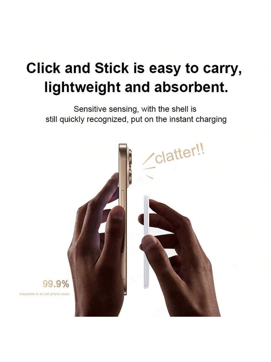XBJ 5000/10000mAh Magnetic Wireless Power Bank, 22.5W Fast Charging Portable Magnetic Phone Charger, Mini Compact External Battery Pack Compatible With IPhone & Android Smartphones, Portable Emergency