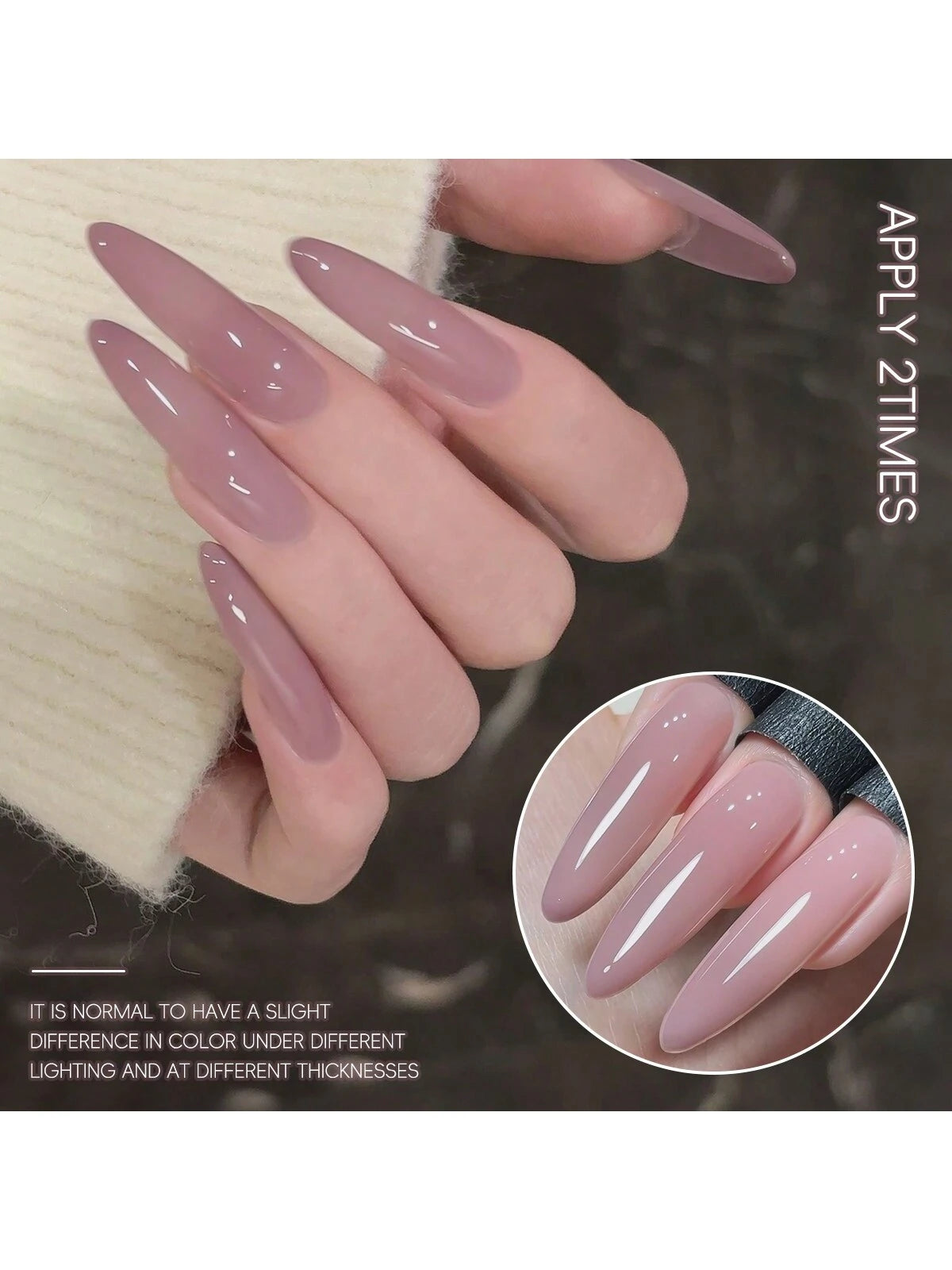 XEIJAYI 1PC 15ML Icy Purple Vibrant Gel Nail Polish- Long-Lasting, Chip-Resistant, Soak-Off, UV Gel For Nail Art Decoration, No Harsh Chemicals, Gentle On Nails For Valentine's Day Gift