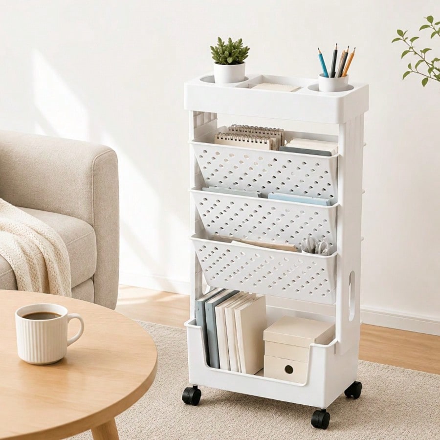 XWWUA Corner Shelf, 3 Tier Corner Storage Rack, Open Display Shelving Unit For Home Office, Living Room, Garage Organization, Space-Saving Corner Unit For Small Spaces, Corner Shelves