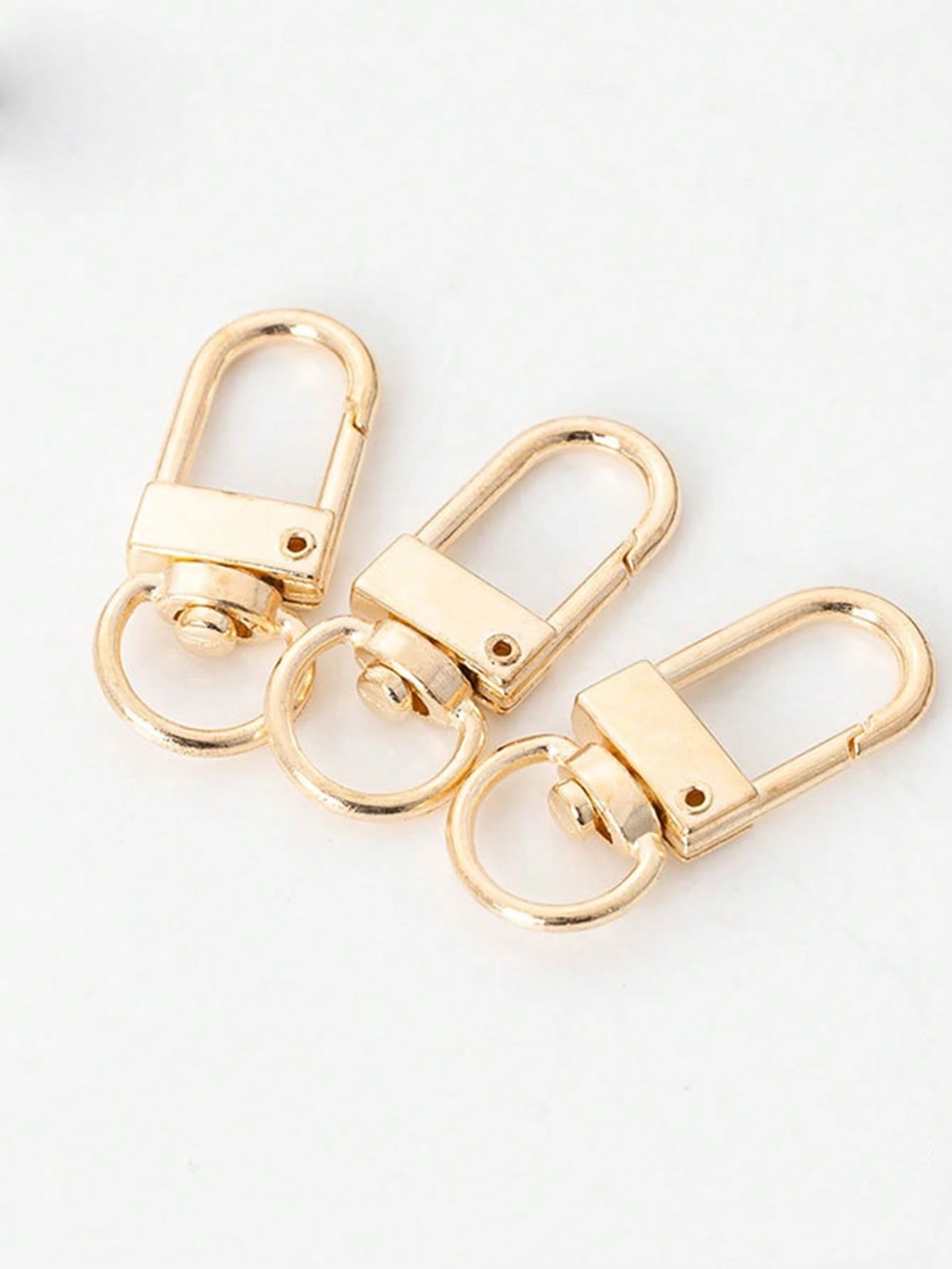 Yogodlns 10pcs DIY Bag Accessories Rotating Buckle Zinc Alloy Bag Hook Buckle Key Chain DIY Accessories Replacement Removeable Solid Shoulder Bag Handle Bag For Teen Girls Women College Students Rooki