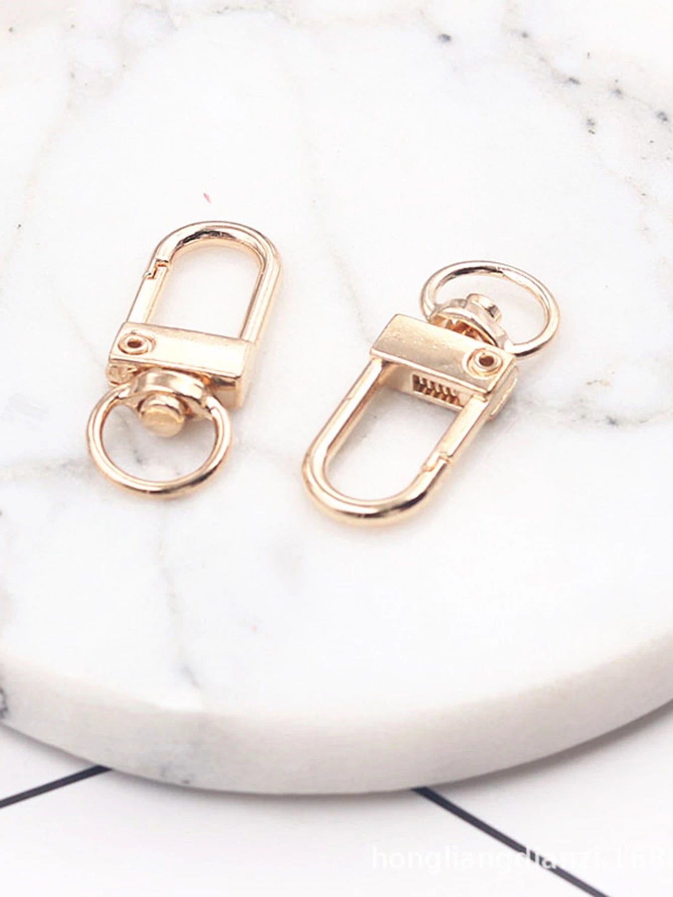 Yogodlns 10pcs DIY Bag Accessories Rotating Buckle Zinc Alloy Bag Hook Buckle Key Chain DIY Accessories Replacement Removeable Solid Shoulder Bag Handle Bag For Teen Girls Women College Students Rooki