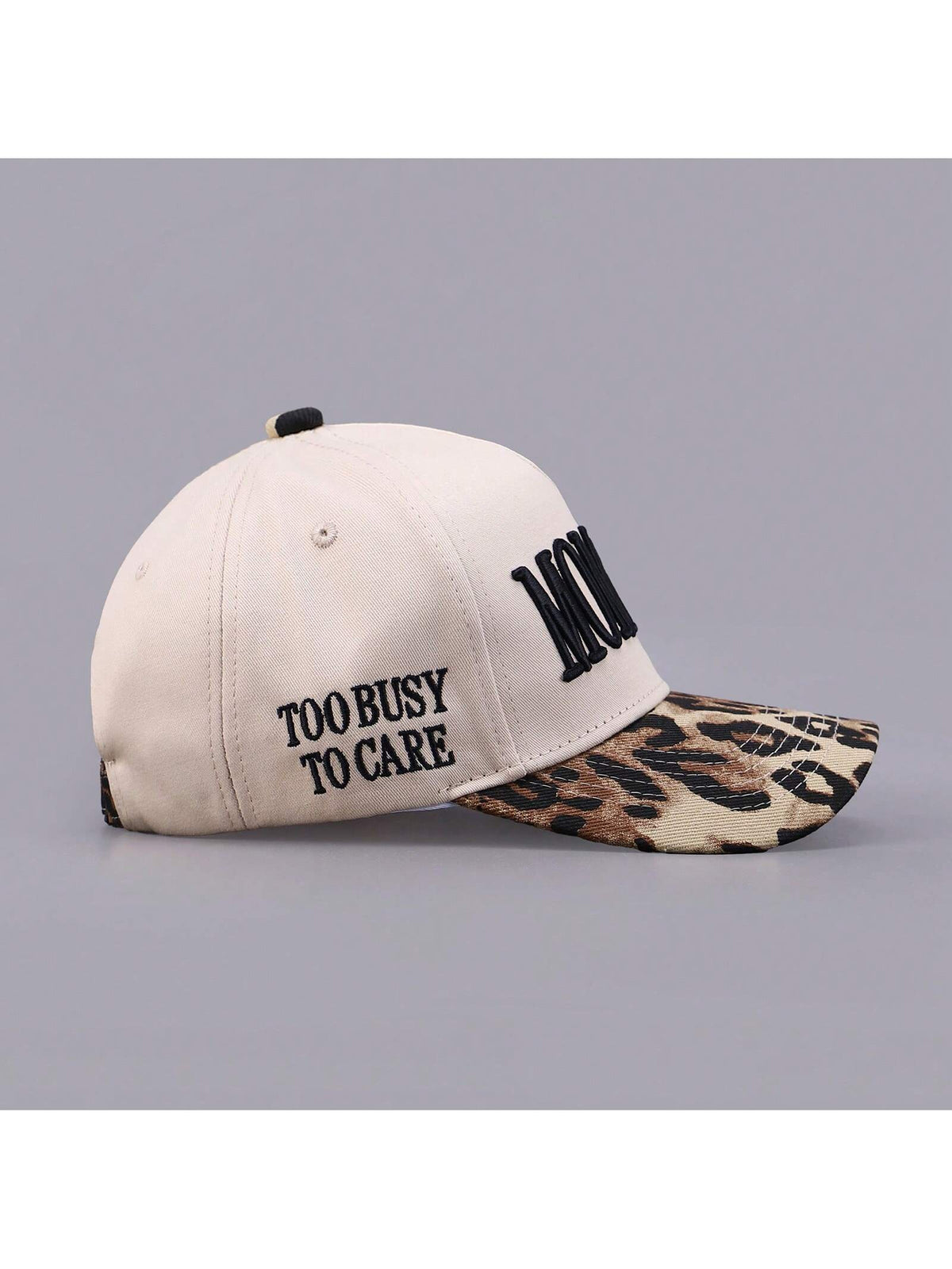 ZHUGLO Mommin Trucker Hat For Women Embroidered Mom Baseball Cap Adjustable Canvas Vintage Hat For Casual Wear